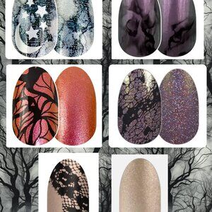 Halloween-Fall Bundle: (x6 Sets) Mixed Mani Nail Polish Strips